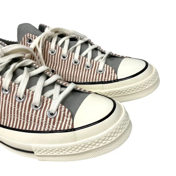 Converse Chuck 70 Crafted Stripe Low Top Canvas Men’s Sneakers A00474C - Picture 5 of 10